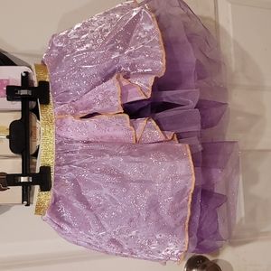 FIRM NWT Disney Rapunzel Tutu size S 4-6